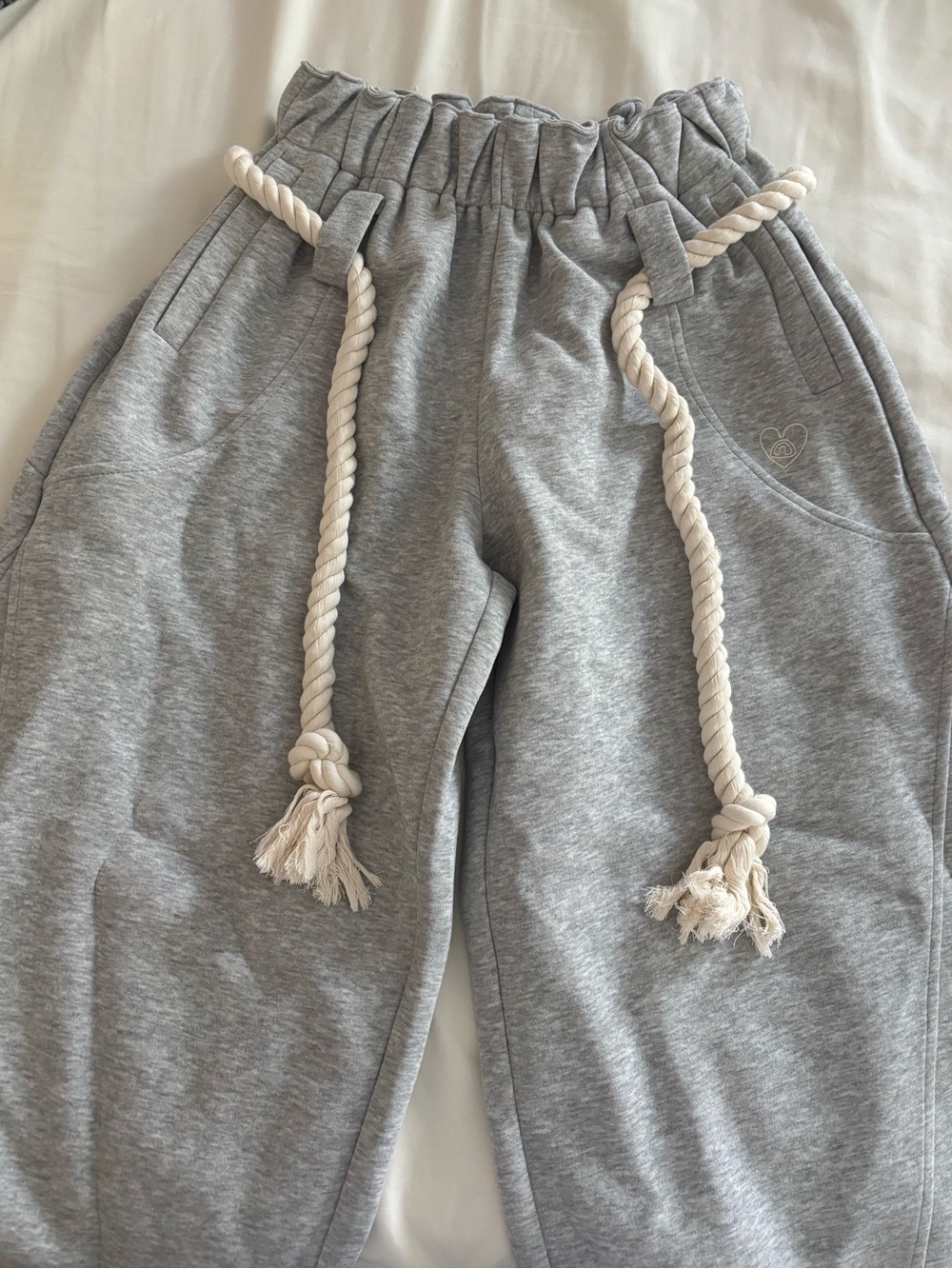alfreic eden super baggy barrel sweatpants